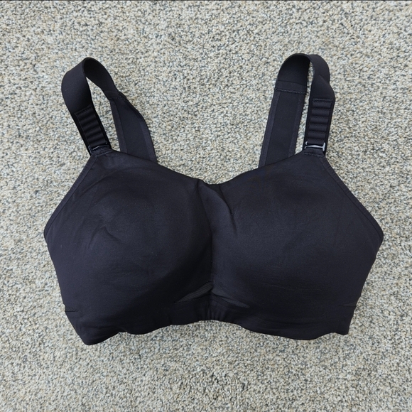 Lululemon Swift Speed Run Bra High Support Sports Bra Black 36DD